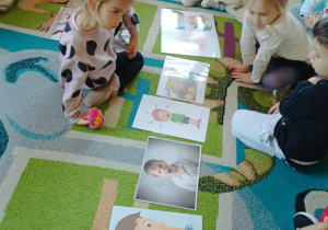 "Moje emocje - radość" - zajęcia z p. Psycholog.