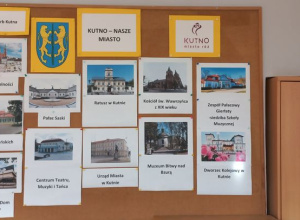 "Kutno - nasze miasto" - przygotowanie gazetki o tematyce regionalnej w ramach grantu "Różanym Szlakiem z Kutnowskim Przedszkolakiem"