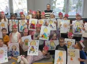 Spotkanie z Królową Róż - realizacja grantu "Różanym Szlakiem z Kutnowskim Przedszkolakiem"