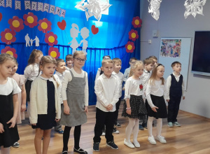 Dzień Babci i Dziadka - uroczystość grupowa