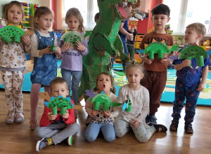 "Światowy Dzień Dinozaura" w Tuptusiach.