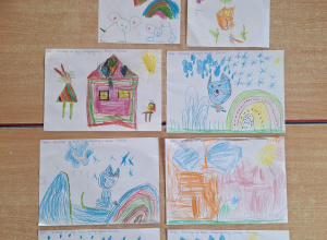 Zajęcia realizujące Ogólnopolski projekt edukacyjny "Bajki Pomagajki"