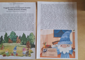 "Przygody trzech sympatycznych skrzatów: Nomika, Drzewika i Drobika"