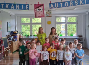 Spotkanie z autorką książek dla dzieci.