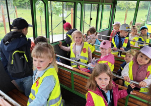 Tuptusie na wycieczce do Safari Zoo w Borysewie.