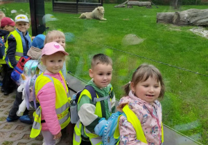 Tuptusie na wycieczce do Safari Zoo w Borysewie.