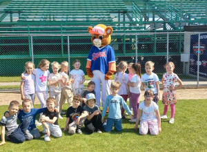"Przedszkolaki na sportowo" - wyjście do Centrum Małej Ligi Baseballowej, realizacja grantu