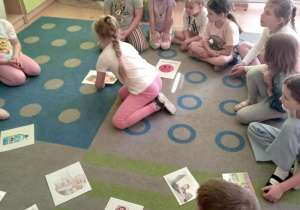 "Zdrowy przedszkolak" - zajęcia prowadzone przez p. Pedagog.