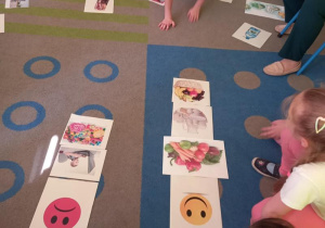"Zdrowy przedszkolak" - zajęcia prowadzone przez p. Pedagog.
