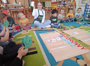 Smyki na spotkaniu z panią dietetyk
