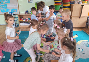 Urodziny Asi, Lenki, Poli i Jasia.