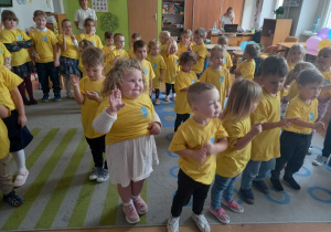Dzieci podczas ślubowania