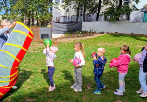 "Piłka moim przyjacielem" - obchody Europejskiego Tygodnia Sportu w "Promyczku".