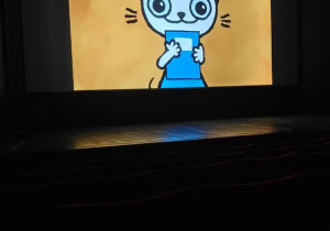 "Kicia Kocia na pikniku" - wyjście do kina w ramach projektu "Edukacja - Młode Horyzonty".