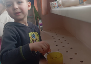 Zielony ogródek w sali Tuptusiów
