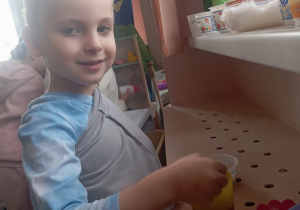 Zielony ogródek w sali Tuptusiów