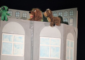 Przedstawienie edukacyjne Teatru EKO Studio z Opola pt. "Strażnik galaktyki".