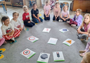 "Bezpieczny przedszkolak" - zajęcia edukacyjne.