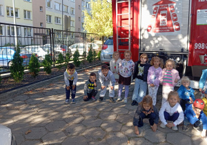 Buziaki podczas ewakuacji w przedszkolu