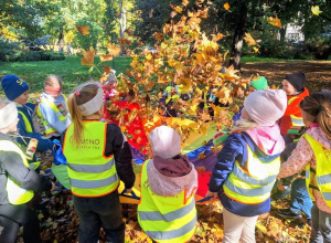 "Czy liście są takie same?" - realizacja zadania w ramach Ogólnopolskiego Projektu Edukacyjnego "Promyczek - Pytam, Działam, Odkrywam".