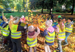 "Czy liście są takie same?" - realizacja zadania w ramach Ogólnopolskiego Projektu Edukacyjnego "Promyczek - Pytam, Działam, Odkrywam".