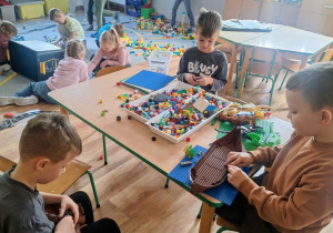"Pan Klocek" - warsztaty budowania z klocków Lego.
