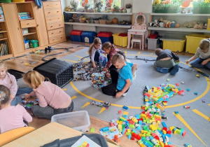 "Pan Klocek" - warsztaty budowania z klocków Lego.