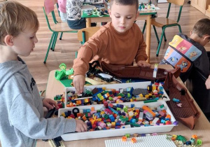 "Pan Klocek" - warsztaty budowania z klocków Lego.