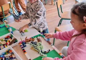 "Pan Klocek" - warsztaty budowania z klocków Lego.
