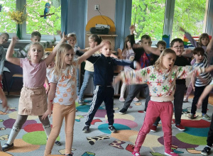 Taniec, ruch, zabawa to dla nas fajna sprawa