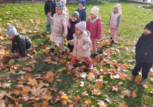 "Jesienne zabawy na powietrzu" - realizacja innowacji pedagogicznej " Zdrowo zakręceni".