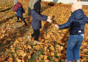 "Jesienne zabawy na powietrzu" - realizacja innowacji pedagogicznej " Zdrowo zakręceni".