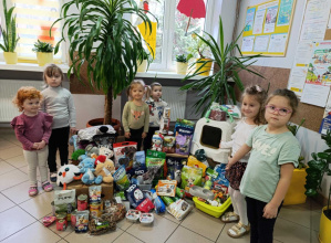 Podsumowanie zbiórki dla Azylu "Cztery Łapy" w Żychlinie