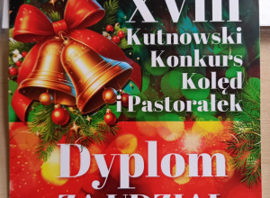 Konkurs kolęd i pastorałek w Kutnowskim Domu Kultury