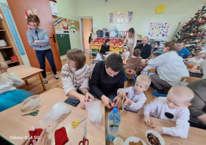 "Warsztaty świąteczne" z Rodzicami w Tuptusiach.