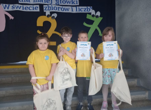 Konkurs matematyczny "Matematyczne łamigłówki dla małej główki - w świecie zbiorów i liczb"