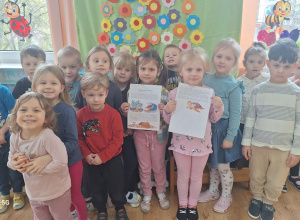 "Przygody żółwia Huberta" - realizacja Ogólnopolskiego Projektu Edukacyjno - Czytelniczego "Bajki - Pomagajki".