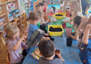 „Zielony kącik” – założenie zielonego ogródka w sali. Realizacja innowacji pedagogicznej "Zdrowo zakręceni".