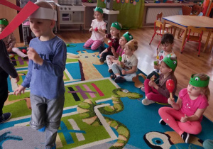 „Wiosna – czas radości” – zabawy muzyczno – ruchowe.