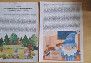 "Przygody trzech sympatycznych skrzatów: Nomika, Drzewika i Drobika"
