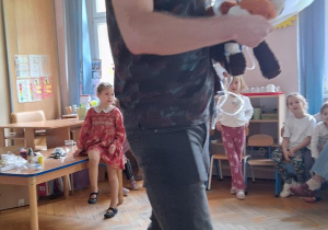 Tuptusie na spotkaniu z Weterynarzem.