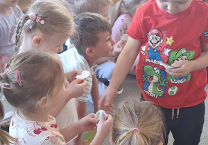 Tuptusie na spotkaniu z Pielęgniarką.