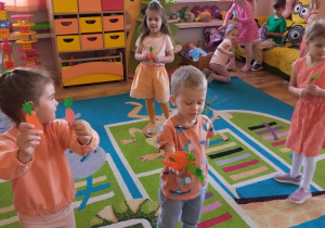„Chrup na zdrowie” – Dzień Marchewki. Realizacja innowacji pedagogicznej pt. "Zdrowo zakręceni".