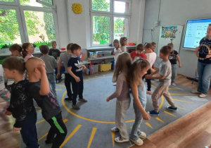 "Zdrowy przedszkolak" - zajęcia prowadzone przez p. Pedagog.