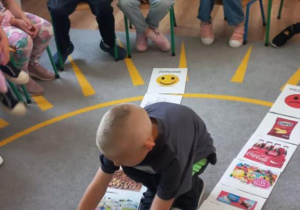 "Zdrowy przedszkolak" - zajęcia prowadzone przez p. Pedagog.