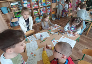 "Zdrowy przedszkolak" - zajęcia prowadzone przez p. Pedagog.