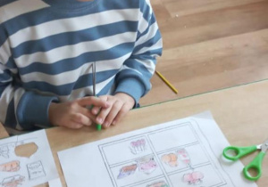 "Zdrowy przedszkolak" - zajęcia prowadzone przez p. Pedagog.