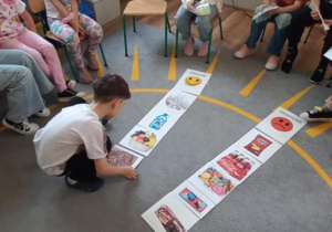 "Zdrowy przedszkolak" - zajęcia prowadzone przez p. Pedagog.