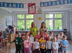 Spotkanie z autorką książek dla dzieci.