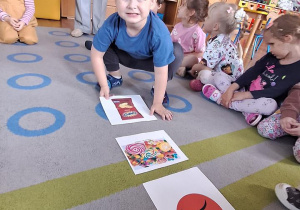 "Zdrowy przedszkolak" - zajęcia prowadzone przez p. Pedagog.